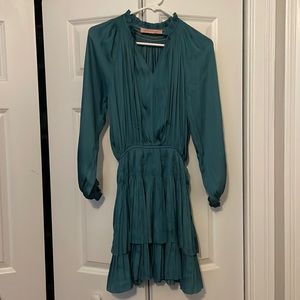 Gypsy and Gold green / teal dress